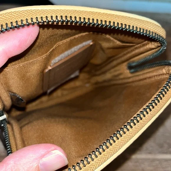 Coach Tan Crossbody Bag with Colorful Mushroom Design - Picture 6 of 16